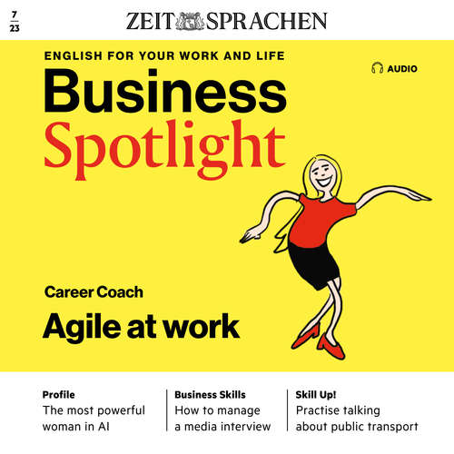 Audiobook Business-Englisch lernen Audio - Agile at work - Melita Cameron-Wood - Damion Sanchez