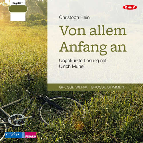 Hoerbuch Von allem Anfang an - Christoph Hein - Ulrich Mühe