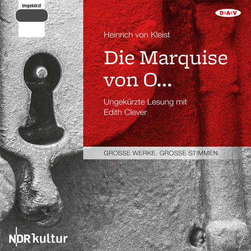 Hoerbuch Die Marquise von O... - Heinrich von Kleist - Edith Clever Hoerbuch Die Marquise von O... - Heinrich von Kleist - Edith Clever
