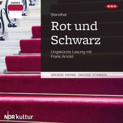 Hoerbuch Rot und Schwarz - Stendhal - Frank Arnold