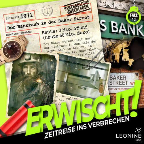 Hoerbuch Folge 12: Der Bankraub in der Baker Street - Wolfgang Adenberg - Julian Greis