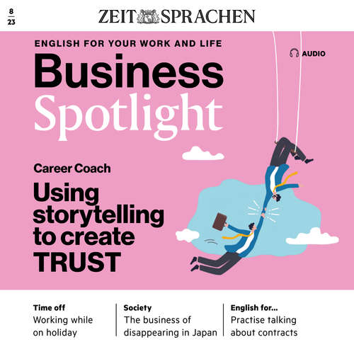 Audiobook Business-Englisch lernen Audio - Mit Geschichten Vertrauen schaffen - Melita Cameron-Wood - Damion Sanchez