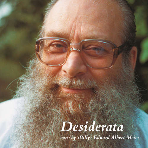 Hoerbuch Desiderata - ‹Billy› Eduard Albert Meier - Elmar Gunsch