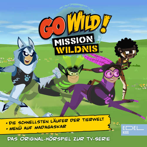 Hoerbuch Die schnellsten Läufer der Tierwelt / Menu auf Madagaskar (Das Original-Hörspiel zur TV-Serie) - Thomas Karallus - Friedemann Thiele