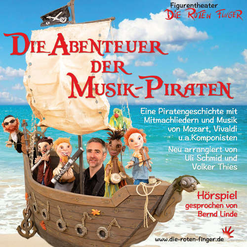 Hoerbuch Die Abenteuer der Musik-Piraten - Bernd Linde - Bernd Linde
