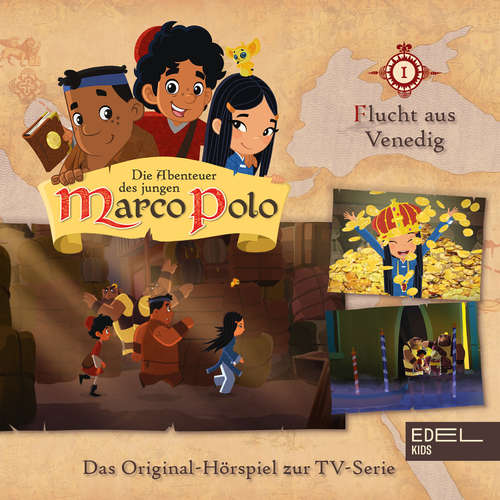 Hoerbuch Folge 1: Flucht aus Venedig / Der verfluchte Schatz von Dalmatien (Das Original-Hörspiel zur TV-Serie) - Thomas Karallus - Thomas Schmuckert