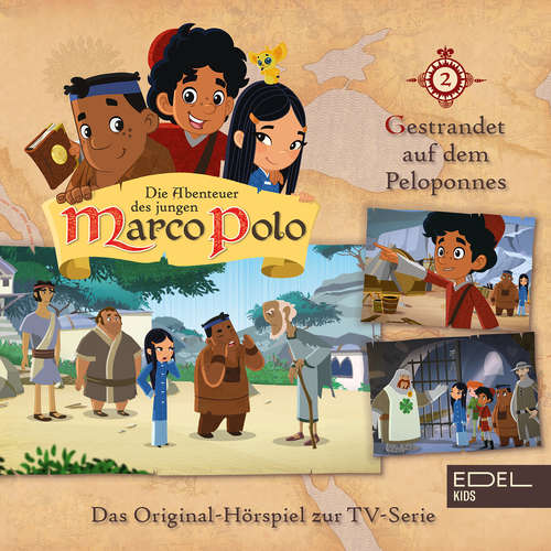 Hoerbuch Folge 2: Gestrandet auf dem Peloponnes / Im Dienste der Kreuzritter von Akkon (Das Original-Hörspiel zur TV-Serie) - Thomas Karallus - Elia Francolino