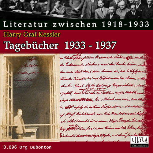 Hoerbuch Tagebuecher 1933-1937 - Harry Graf Kessler - Org Dubonton