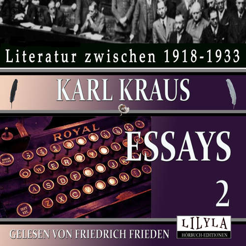 Hoerbuch Essays 2 - Karl Kraus - Friedrich Frieden
