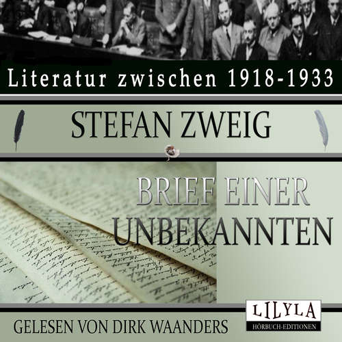 Hoerbuch Brief einer Unbekannten - Stefan Zweig - Dirk Waanders