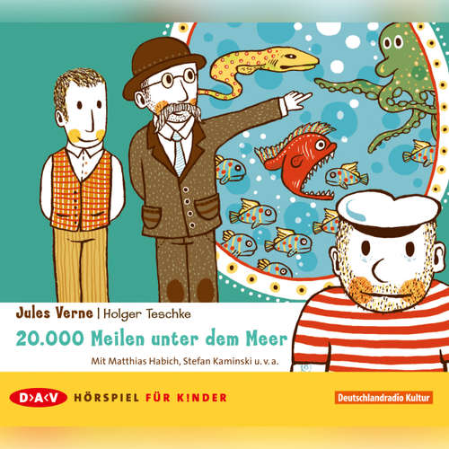 Hoerbuch 20,000 Meilen unter dem Meer - Jules Verne - Matthias Habich