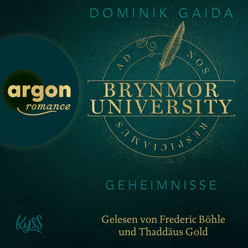 Hoerbuch Geheimnisse - Brynmor University-Reihe, Band 1 - Dominik Gaida - Frederic Böhle