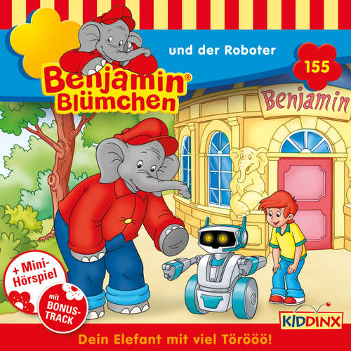 Hoerbuch Benjamin Blümchen, Folge 155: und der Roboter - Vincent Andreas - Jürgen Kluckert