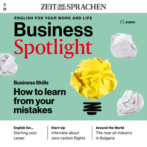 Audiobook Business-Englisch lernen Audio - Aus Fehlern lernen - Melita Cameron-Wood - Damion Sanchez