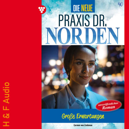 Hoerbuch Große Erwartungen - Die neue Praxis Dr. Norden, Band 40 - Carmen von Lindenau - Synthesized Voice - Female