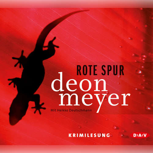 Hoerbuch Rote Spur - Deon Meyer - Heikko Deutschmann Hoerbuch Rote Spur - Deon Meyer - Heikko Deutschmann