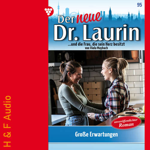 Hoerbuch Große Erwartungen - Der neue Dr. Laurin, Band 95 - Viola Maybach - Synthesized Voice - Male