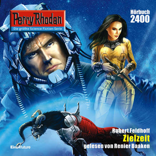 Hoerbuch Perry Rhodan 2400: Zielzeit - kostenlos - Robert Feldhoff - Simon Roden