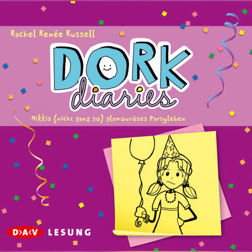 Hoerbuch Nikkis (nicht ganz so) glamouröses Partyleben - Dork Diaries - RachelRenee Russell - Gabrielle Pietermann Hoerbuch Nikkis (nicht ganz so) glamouröses Partyleben - Dork Diaries - RachelRenee Russell - Gabrielle Pietermann