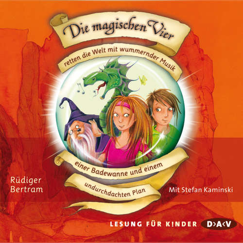 Hoerbuch Die magischen Vier, Folge 2 - Rüdiger Bertram - Stefan Kaminski