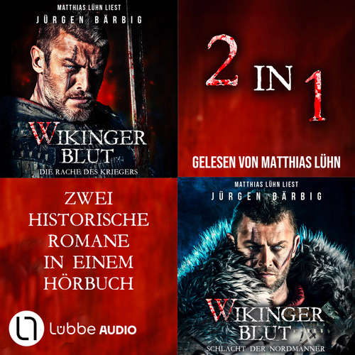 Hoerbuch Wikingerblut - Teil 1-2 - Wikinger-Krieger-Reihe, Sammelband 1 - Jürgen Bärbig - Matthias Lühn