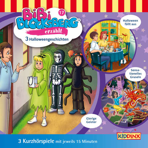 Hoerbuch Bibi Blocksberg, Bibi erzählt, Folge 17: Halloweengeschichten - Klaus-P. Weigand - Susanna Bonasewicz