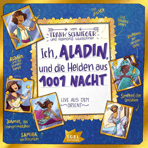 Hoerbuch Ich, Aladin und die Helden aus 1001 Nacht - Frank Schwieger - Peter Kaempfe