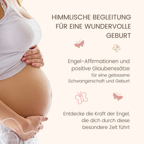 Hoerbuch Himmlische Begleitung für eine wundervolle Geburt - Engel-Affirmationen und positive Glaubenssätze für eine gelassene Schwangerschaft und Geburt - Jana von Holstein - Tanja Lipinski