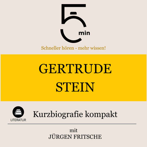 Hoerbuch Gertrude Stein: Kurzbiografie kompakt - 5 Minuten - Jürgen Fritsche