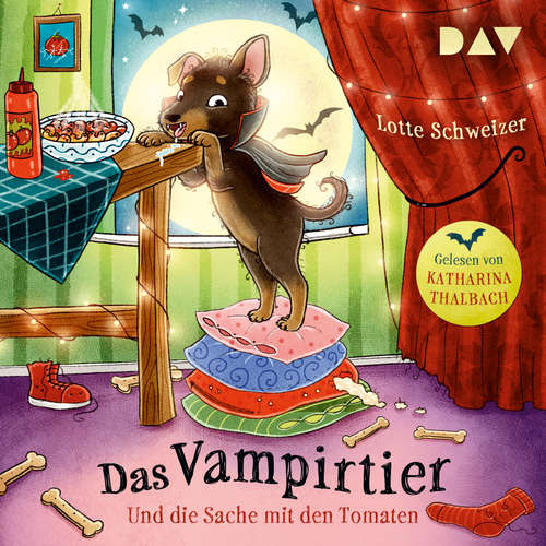 Hoerbuch Das Vampirtier und die Sache mit den Tomaten - Lotte Schweizer - Katharina Thalbach