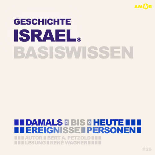 Hoerbuch Geschichte Israels - Damals bis heute. Ereignisse, Personen, Zusammenhänge - Basiswissen - Bert Alexander Petzold - René Wagner