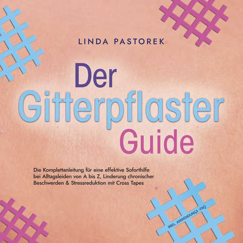 Hoerbuch Der Gitterpflaster Guide: Die Komplettanleitung für eine effektive Soforthilfe bei Alltagsleiden von A bis Z, Linderung chronischer Beschwerden & Stressreduktion mit Cross Tapes - inkl. Anwendungs-FAQ - Linda Pastorek - Romy Homie