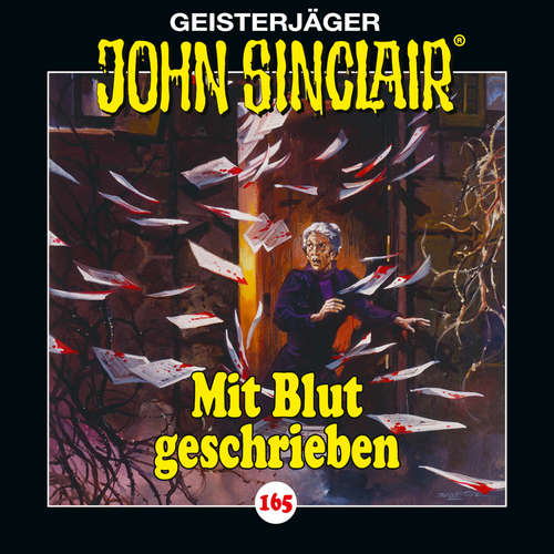Hoerbuch John Sinclair, Folge 165: Mit Blut geschrieben - Teil 2 von 2 - Jason Dark - Dietmar Wunder