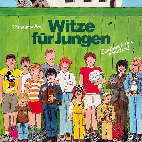 Hoerbuch Witze für Jungen - Klaus Franken - Eike Gercken