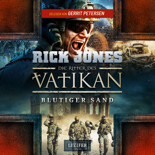 Hoerbuch BLUTIGER SAND (Die Ritter des Vatikan 8) - Rick Jones - Gerrit Petersen