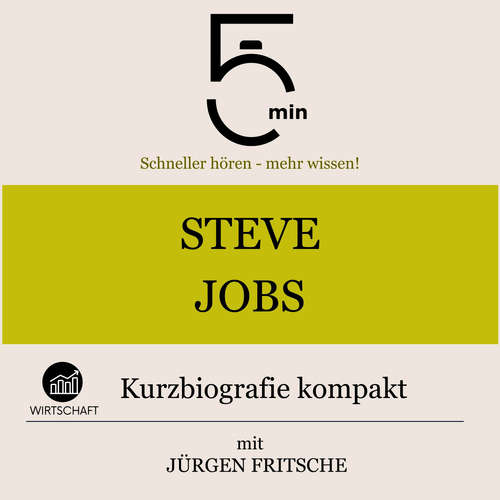 Hoerbuch Steve Jobs: Kurzbiografie kompakt - 5 Minuten - Jürgen Fritsche