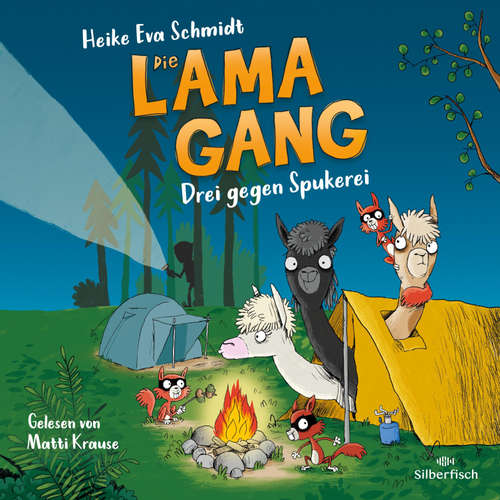 Hoerbuch Die Lama-Gang. Mit Herz & Spucke 3: Drei gegen Spukerei - Heike Eva Schmidt - Matti Krause