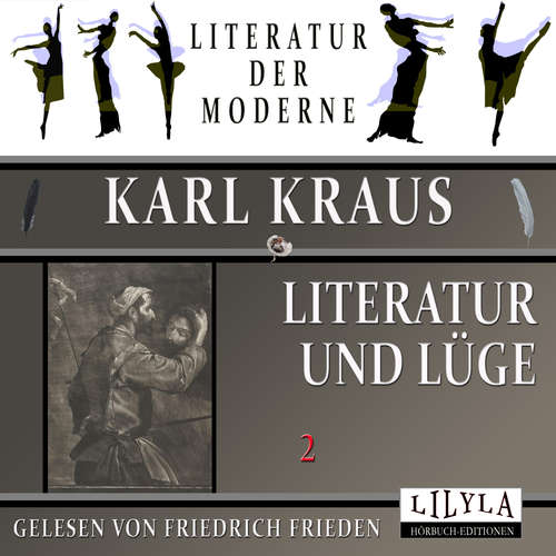 Hoerbuch Literatur und Lüge 2 - Karl Kraus - Friedrich Frieden