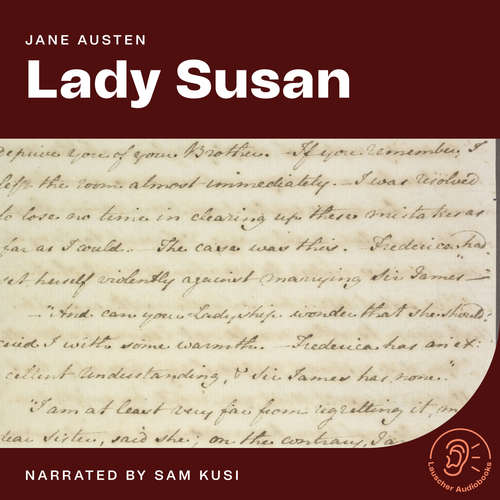 Audiobook Lady Susan - Jane Austen - Sam Kusi