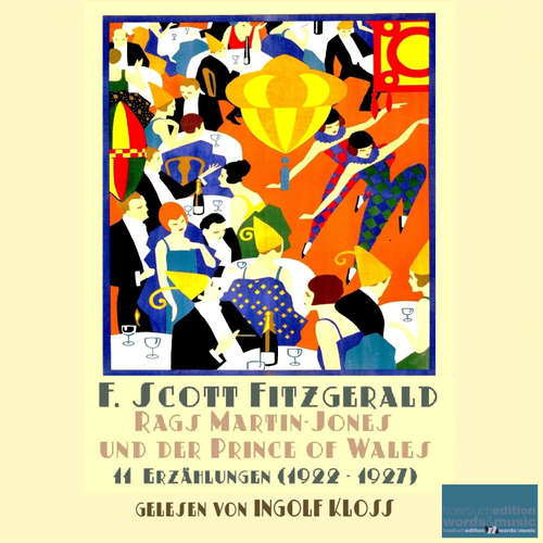 Hoerbuch Rags Martin-Jones und der Prince of Wales - F. Scott Fitzgerald - Ingolf Kloss