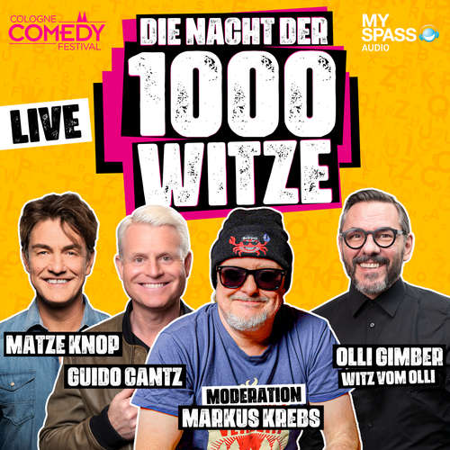 Hoerbuch Die Nacht der 1000 Witze - Markus Krebs - Markus Krebs