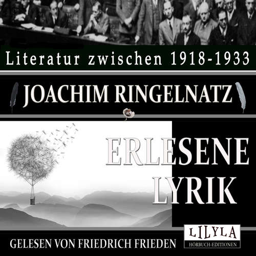 Hoerbuch Erlesene Lyrik - Joachim Ringelnatz - Friedrich Frieden