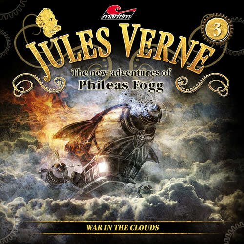 Audiobook Jules Verne, The new adventures of Phileas Fogg, Episode 3: War in the clouds - Markus Topf - David Huntington