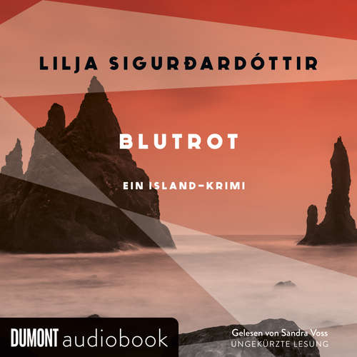 Hoerbuch Blutrot - Lilja Sigurðardóttir - Sandra Voss