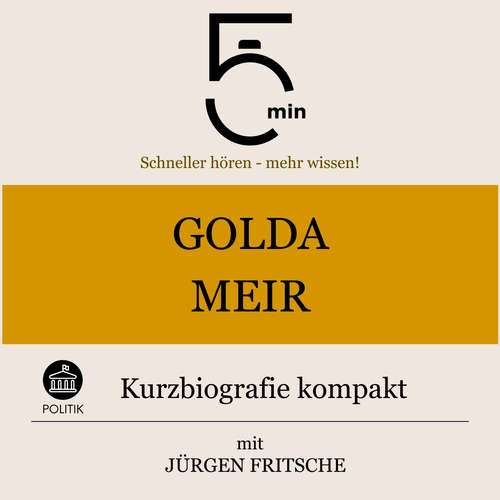 Hoerbuch Golda Meir: Kurzbiografie kompakt - 5 Minuten - Jürgen Fritsche