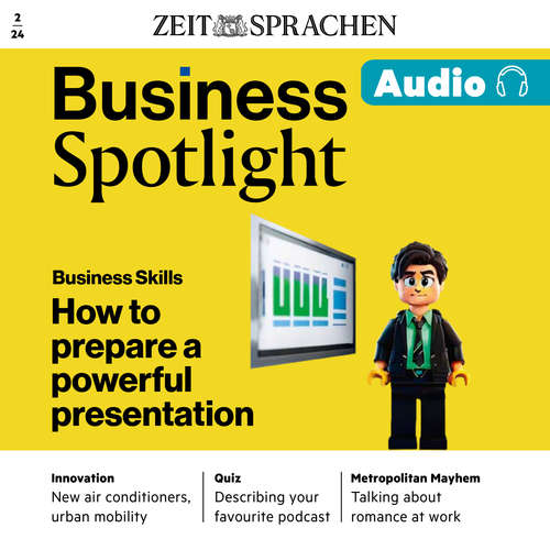 Audiobook Business-Englisch lernen Audio - Eine kraftvolle Präsentation - Melita Cameron-Wood - Damion Sanchez
