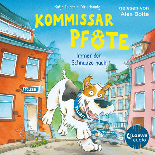 Hoerbuch Kommissar Pfote (Band 1) - Immer der Schnauze nach - Katja Reider - Alex Bolte