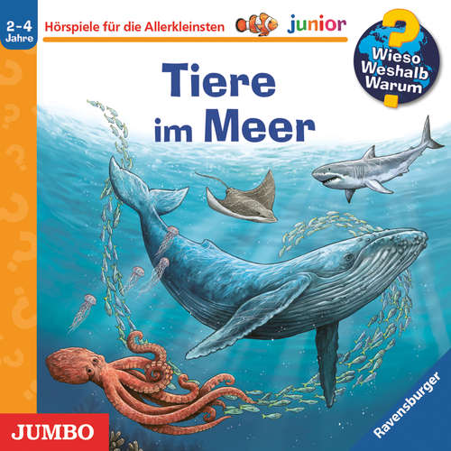 Hoerbuch Tiere im Meer  [Wieso? Weshalb? Warum? JUNIOR Folge 57] - Sanna Wandtke - Niklas Heinecke