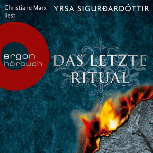 Hoerbuch Das letzte Ritual - Yrsa Sigurdardóttir - Christiane Marx