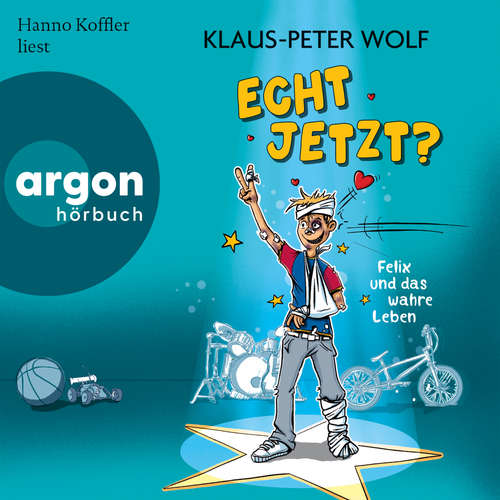 Hoerbuch Echt jetzt? Felix und das wahre Leben - Klaus-Peter Wolf - Hanno Koffler